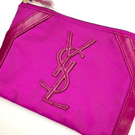 ysl cosmetic bag|yves saint laurent makeup bag.